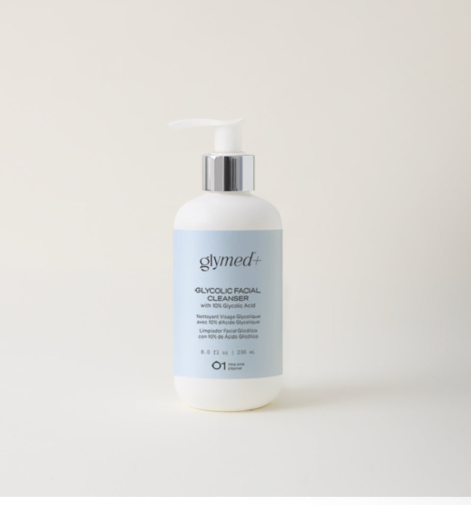 Glycolic Facial Cleanser with 10% Glyolic Acid
(Gentle Facial Wash)